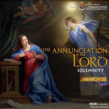 Solemnity of the Annunciation of the Lord
